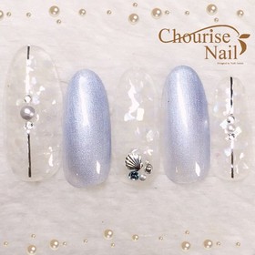 クリアシェルネイル|Chourise Nail*