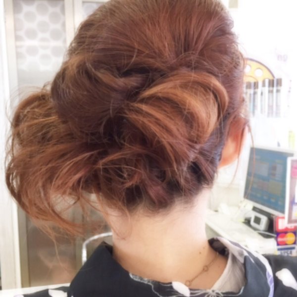 ゆかたヘア|Infini-Y’s　ウェルディ長泉店