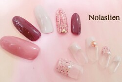 マルサラカラーが大人っぽい秋ネイル