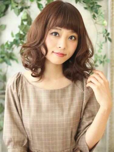 外国人風、アンニュイ、ミディー、ウエーブ