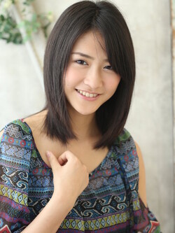 作りこまない自然体ストレート