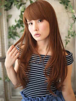 ナチュラル可愛い★フェミニングカールストレート