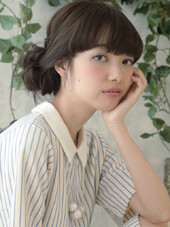 たわわなボリューム感で魅了するクラシカルアレンジ|美容室　コミュニティサロン と和　巣鴨店