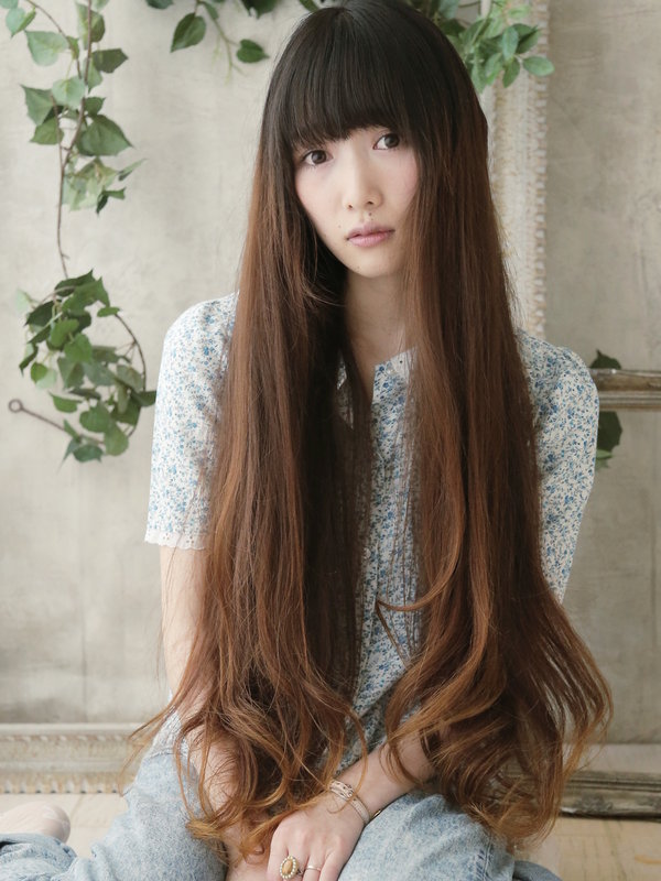 スーパーロング内巻きで抜群の存在感|美容室　コミュニティサロン と和　巣鴨店