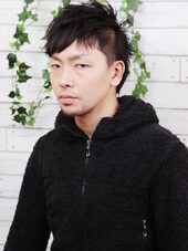 ツーブロアシメは男前の条件ショート☆|美容室　コミュニティサロン と和　巣鴨店