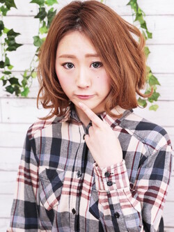 外国セレブ風★エアリーボブスタイル