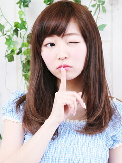 最小のふんわりで見せるナチュラルロング！！