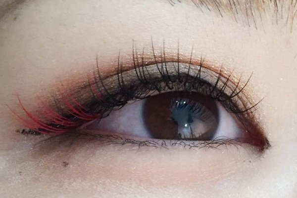 カラーアイラッシュ★ＲＥＤ|ＴＩＡＲＡ