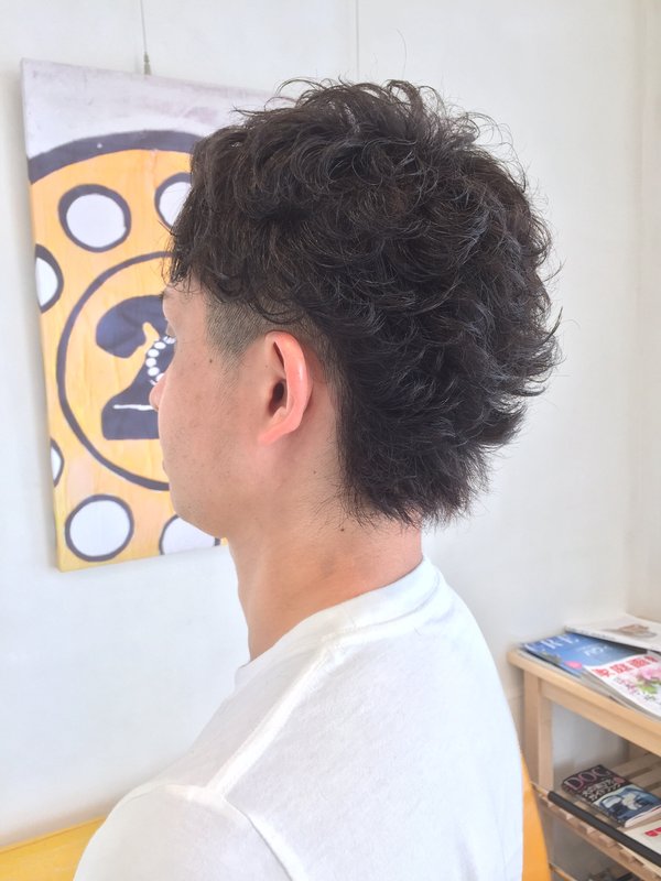 ハードナチュラルツーブロックカール|Infini-Y’s　ウェルディ長泉店