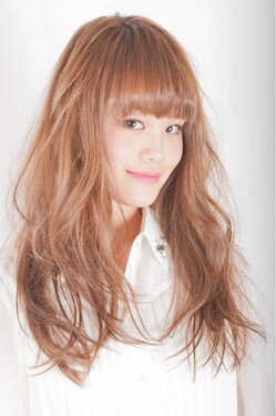 簡単スタイリング☆外国人風パーマ＆ベージュカラー