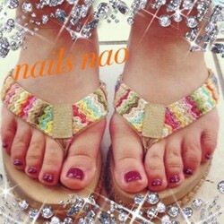 レッドパープル　フット