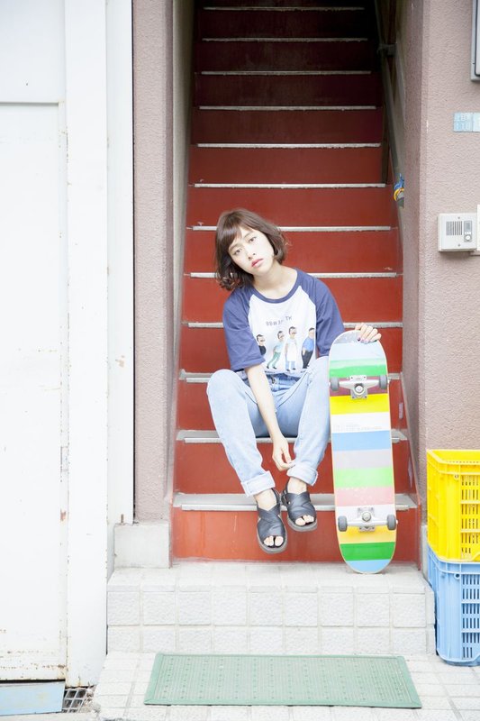 中目黒のストリートカジュアルなボブ|kisai BUZZ