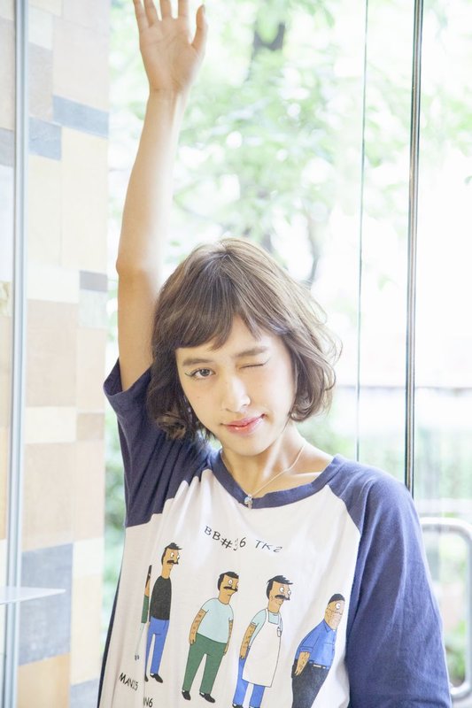 中目黒のストリートカジュアルなボブ|kisai BUZZ