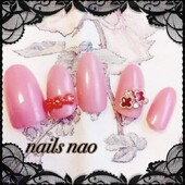 お花ブリオンとヴァンクリーフ風のお花|nails nao