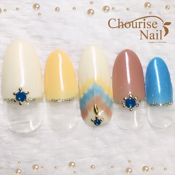 【10月のおすすめ】ボヘミアンネイル|Chourise Nail*