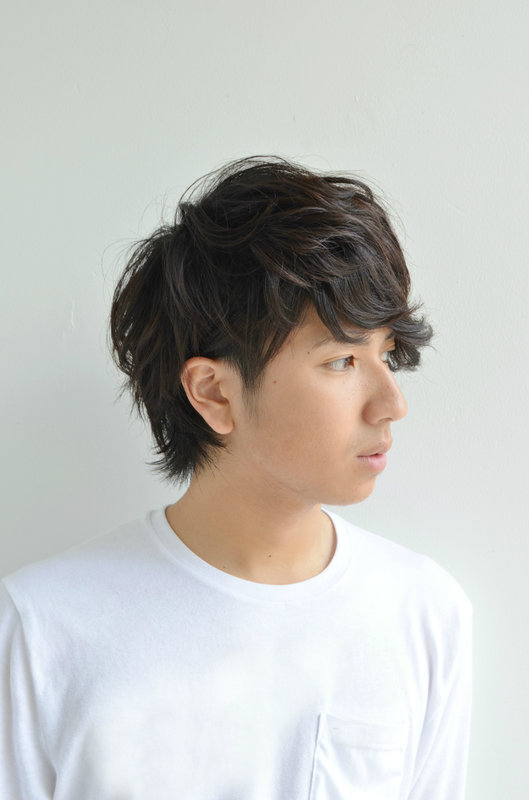 ツーブロックミディアムレイヤー|BANGS