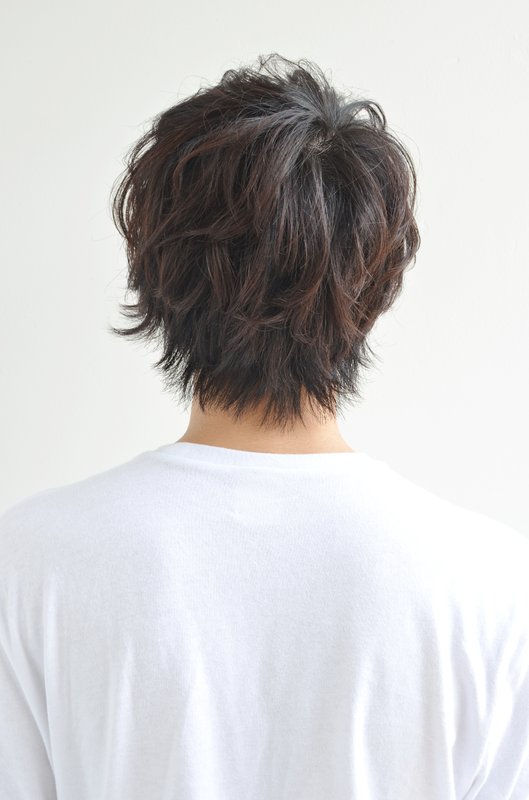 ツーブロックミディアムレイヤー|BANGS