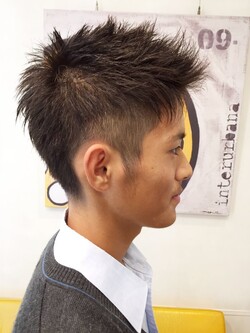 ナチュラルバングショート