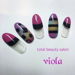 ふんわりエアブラシアート☆|トータルビューティーサロンviola