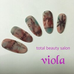 地図ネイル☆|トータルビューティーサロンviola