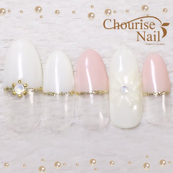 【１月のおすすめ】スノーネイル|Chourise Nail*