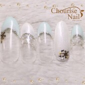 【１月のおすすめ】雪ネイル|Chourise Nail*
