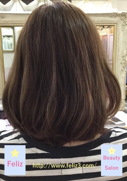 外国人風ハイライトMixカラー《フェリス》