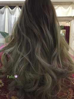 ラベンダー グレージュカラー☆フェリス