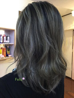 グレージュ クリアグレー《フェリス》