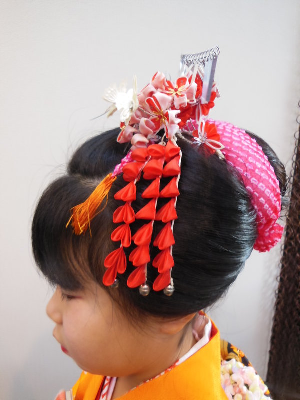 七五三　七歳　新日本髪|hair＆make do-ya