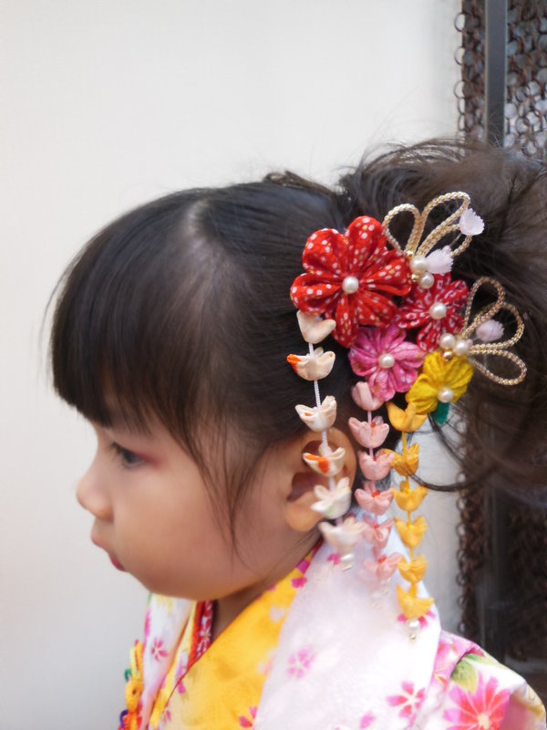 七五三　三歳　新日本髪|hair＆make do-ya