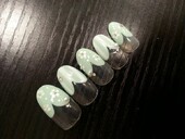 ハートフレンチネイル|エクセレントネイル　佐世保店