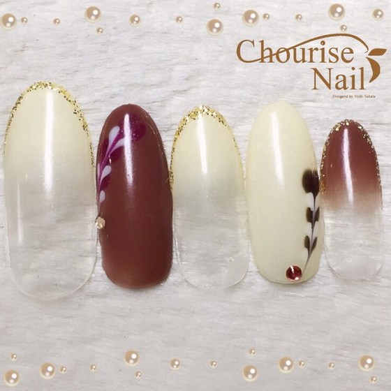 ２月のおすすめ バレンタインネイル２ 18955 Chourise Nail