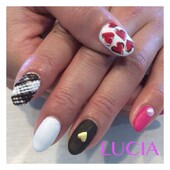 バレンタインチョコジェルネイル♪|Lucia