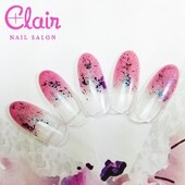 2月定額ジェル☆デザイン4|スパクレエル　ネイル　旭橋店