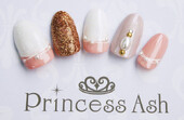  パーティに★上品ネイル|Princess Ash 阪急三番街店