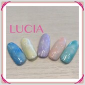パワーストーンジェルネイル|Lucia