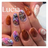 春ジェルフラワーネイル|Lucia