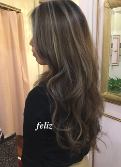 外国人風ハイライトMixカラー［フェリス］