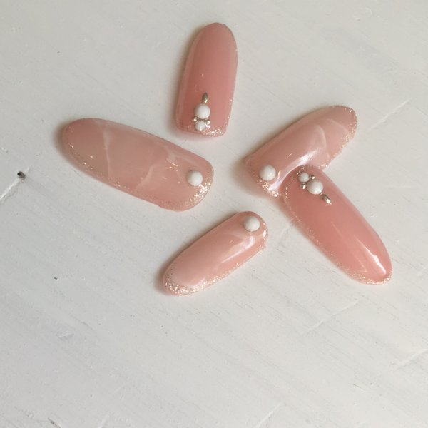 大理石ネイル|Log