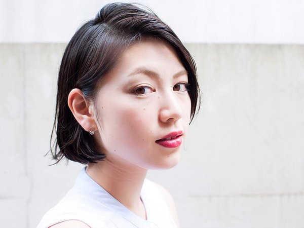 質感を楽しむラフなボブ|ade omotesando
