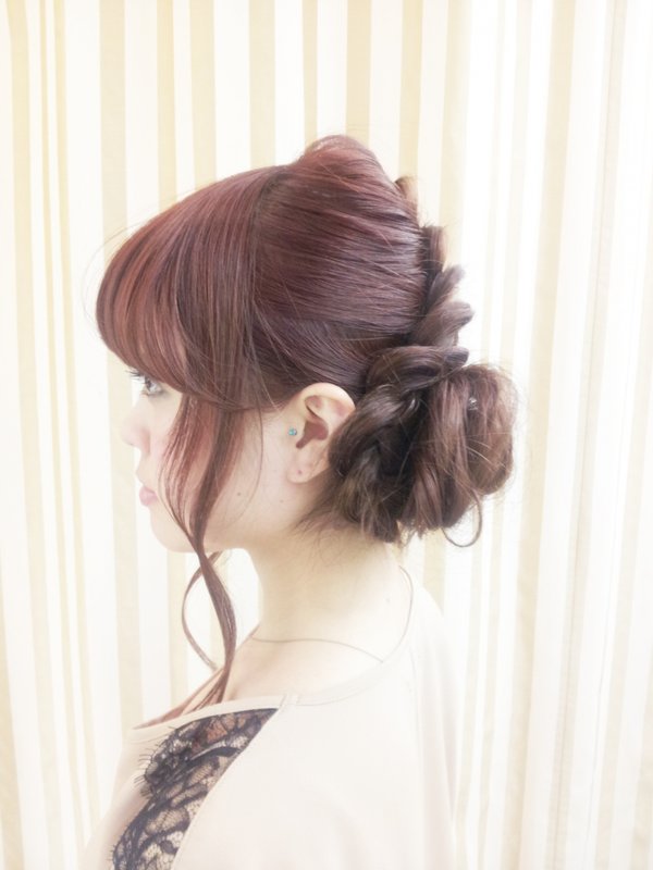 パーティーアレンジスタイル|Aqure　ヘア＆エステ