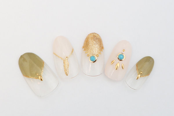 シンプルボヘミアン|エクセレントネイル　佐世保店