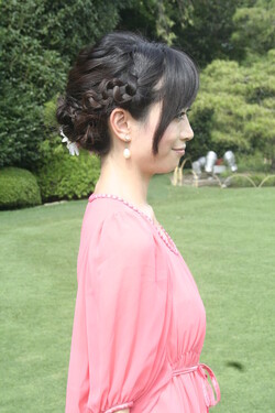 ヘアアレンジコンテスト作品