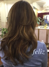 ハイライトカラー グラデーションカラー feliz|feliz
