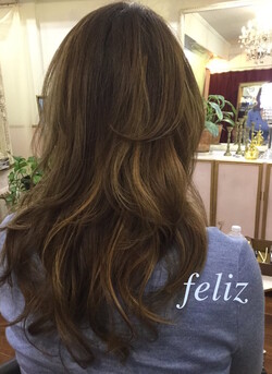 ハイライトカラー グラデーションカラー feliz