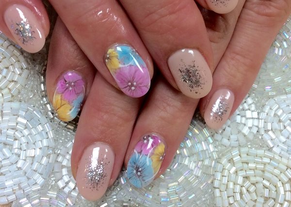 春お花ネイル|ネイルサロン　プリューボゥ