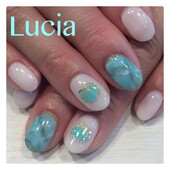 ターコイズネイル|Lucia