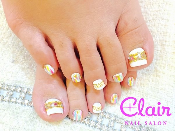 サマーフットネイル|ネイルズ　クレエル