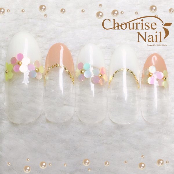 【5月のおすすめ】フラワーホログラム♡|Chourise Nail*